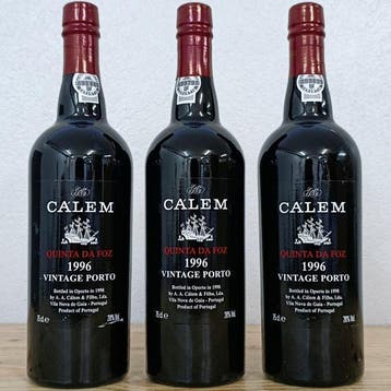 1996 Cálem, Quinta da Foz - Vintage Port - Gebotteld in 1998, Verzamelen, Nieuw