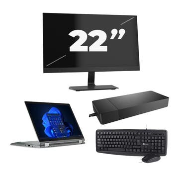 Lenovo Thinkpad L13 Yoga Gen 3 -   i5-12e 16GB  - 256GB  + 1, Qwerty, Verzenden, 13 inch, Refurbished
