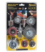 Staalborstel Set 10 Delig - Staalborstels - Schuur Pads - St, Ophalen of Verzenden, Nieuw