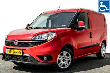 Fiat Doblò Cargo 1.6 MJ L1H1 SX Automaat | Scootmobiel-Lift, Automaat, Euro 5, Stof, Gebruikt