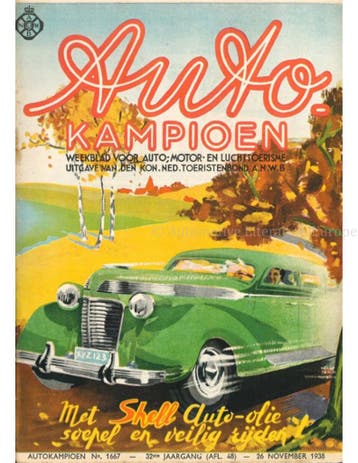 1938 AUTOKAMPIOEN MAGAZINE 48 NEDERLANDS, Boeken, Nieuw, Author