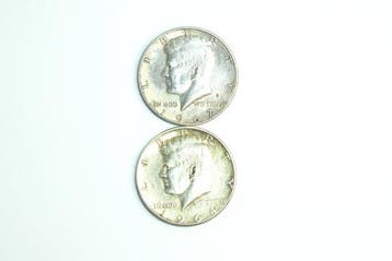 Verenigde Staten. 1/2 Dollar 1964/1967, Kennedy, 2 Silver