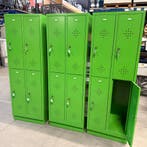 4-deurs CP groene lockerkast - 180x61x50 cm (alleen per set), Huis en Inrichting, Ophalen of Verzenden, Nieuw