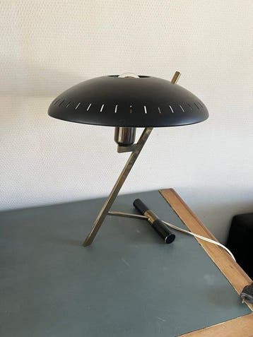 Philips - Louis Kalff - Lamp - Verguld messing - Lamp