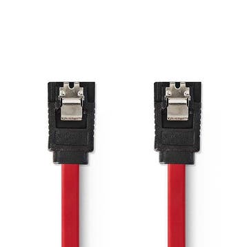S-ATA 150 kabel (Vergrendeling, 1.5 Gb/s, 0.5 meter), Computers en Software, Pc- en Netwerkkabels, Verzenden, Nieuw