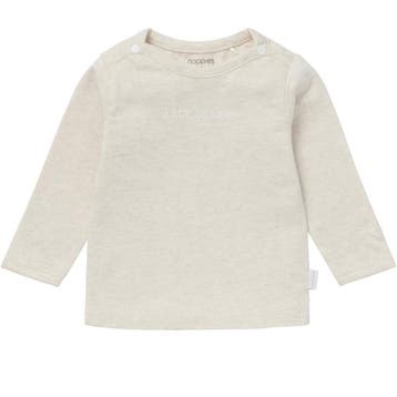 Noppies longsleeve hester oatmeal - 68 (4-6 maanden), Ophalen of Verzenden, Nieuw