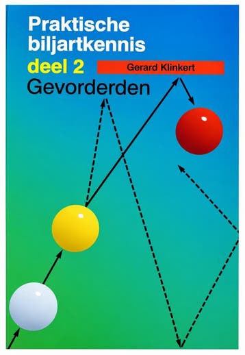 Biljartboek Praktische biljart kennis 2, Ophalen of Verzenden, Nieuw, Niet van toepassing, Gerard klinkert