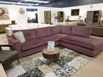 Hoekbank Follega - hoekbanken - Roze, Nieuw, 150 cm of meer, Stof, 250 tot 300 cm