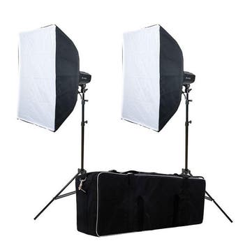 Falcon Eyes Studio Flitsset SSK-2200D met Tas, Ophalen of Verzenden, Nieuw, Overige merken