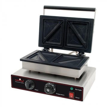 Tosti bakapparaat | 0° tot 300°C | 22,2(h)x 37,9 x 32,3 cm, Verzenden, Nieuw in verpakking