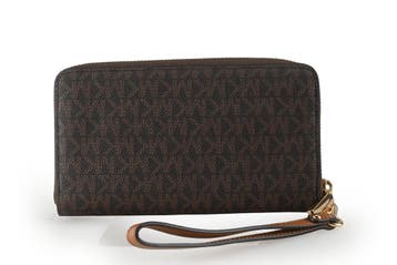 Michael Kors Portemonnee Bruin, Sieraden, Tassen en Uiterlijk, Verzenden, Zo goed als nieuw, Bruin