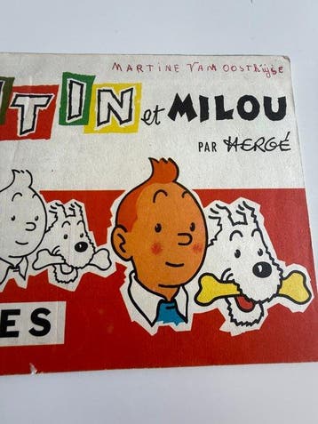 Brochure - Tintin et Milou par Hergé - Model Sheets - 1968, Nieuw