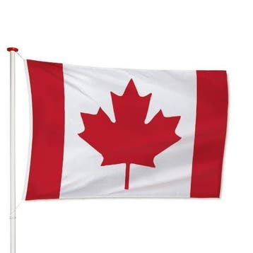Canadese Vlag 40x60cm, Verzenden, Nieuw