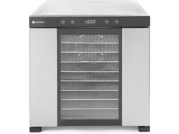 HENDI Profi Line Voedseldroger - 10 trays - digitaal, Verzenden, Nieuw