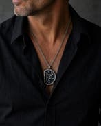 Pewter met zilver legering - Ketting met hanger