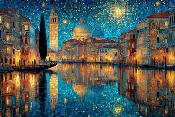 Mrs Art Prime - The Venice Magical Dream in Mosaic #08