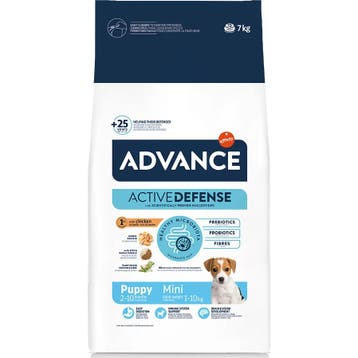 Advance Puppy Mini met kip en rijst hondenvoer 2 x 7 kg, Verzenden, Hond