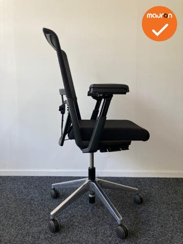 Haworth Comforto 59 - nieuwe stoffering - chroom voetkruis, Werkplek, Ophalen of Verzenden, Gebruikt, Stoel