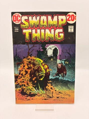 Swamp Thing #4 - Signed by Bernie Wrightson - 1 Signed comic, Nieuw