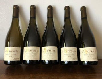 2019 L’Odyssée Silex - Pouilly Fumé - 5 Flessen (0.75, Nieuw
