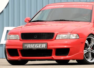Rieger voorbumper RS-Four-Look | A4 (B5): 11.94-98, 99-12.00, Verzenden, Nieuw, Audi
