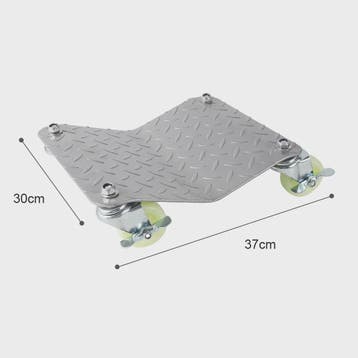 4x Autowiel Dolly Set - Verplaatsingshulp voor Banden met 36, Verzenden, Nieuw