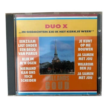 Duo X - In Gedachten Zie Ik Het Kerkje Weer (CD), Verzenden, Nieuw in verpakking