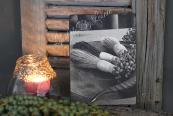 Deco bordje Kalligrafeer kwast, Ophalen of Verzenden, Nieuw