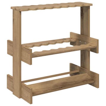 vidaXL Biljartkeu standaard Bewerkt hout 60 x 35 x 60 cm, Verzenden, Nieuw