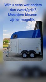 Humbaur paardentrailers, betrouwbaar en modern - op voorraad, Nieuw, Aluminium, 1½-paards trailer
