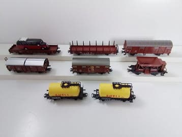 Märklin H0 - uit set 29845/29855 - Modeltrein (8) - 8 x, Hobby en Vrije tijd, Nieuw