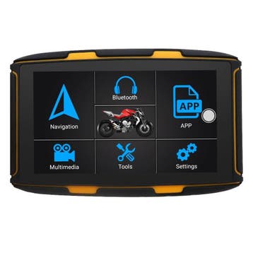 5 INCH MOTOR GPS NAVIGATIE MET NIEUWSTE KAARTEN EUROPA, Verzenden, Nieuw