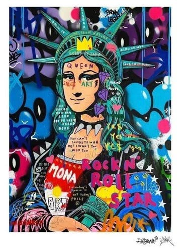 Jisbar et Cope2 (XX-XXI) - Iconic Mona