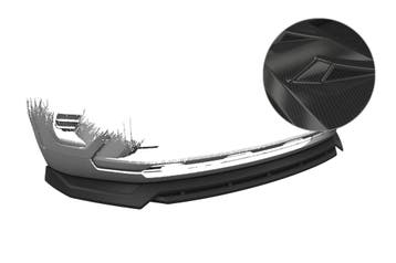 Cupspoiler voor Opel Crossland CSL683-C, Auto-onderdelen, Carrosserie en Plaatwerk, Verzenden, Nieuw