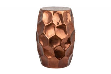 Handgemaakte bijzettafel ORGANIC ORIENT 50cm koper metaal, Huis en Inrichting, Ophalen of Verzenden, Nieuw