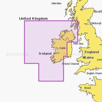Navionics Waterkaart Platinum+ Regular NPEU075R Ierland West, Ophalen of Verzenden, Nieuw