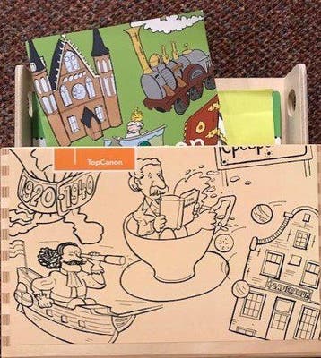 TopOndernemers TopCanon (groep 5 t/m 8), Boeken, Verzenden, Nieuw
