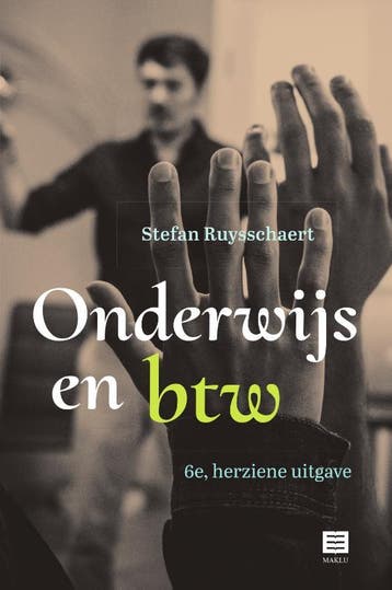 Onderwijs En Btw | Stefan Ruysschaert | Nieuw, Ophalen of Verzenden, Nieuw, Stefan Ruysschaert