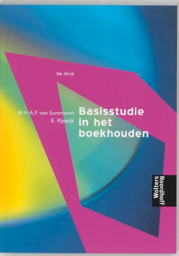 Basisstudie in het boekhouden - M.H.A.F. van Summeren, Verzenden, Gelezen, M.H.A.F. van Summeren