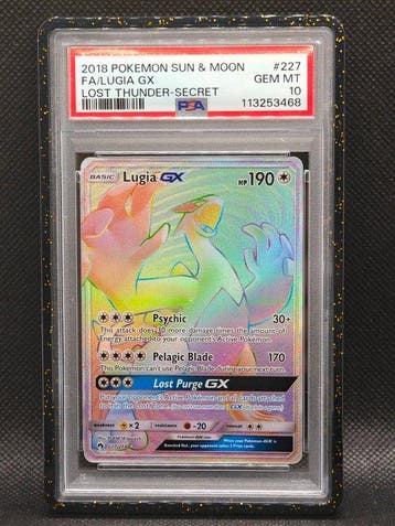 Pokémon - 1 Graded card - Lugia 227/214 Full art, Secret, Nieuw