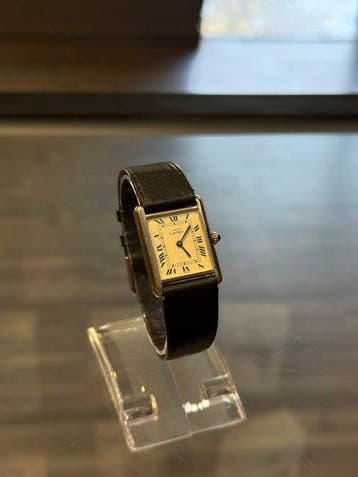 Cartier - Tank Must de Cartier - Zonder minimumprijs -, Sieraden, Tassen en Uiterlijk, Horloges | Heren, Nieuw