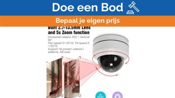 Bieden: PTZ camera AHD-CVBS 2MP resolution with 2.8-12mm le, Ophalen of Verzenden, Nieuw, Kabel of Apparatuur