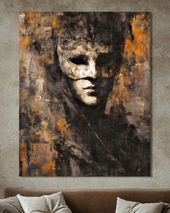 Wysocky John - The Mask - XL, Antiek en Kunst, Kunst | Designobjecten