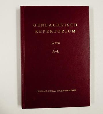 Genealogisch repertorium tot 1970, Verzenden, Gelezen