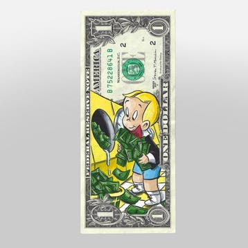Alan Stefanov (1999) - Money Laundry Day 1 dollar bill -