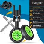 KESSER® Transportkar voor Surfplank - Vouwbaar - Zwart, Verzenden, Zo goed als nieuw