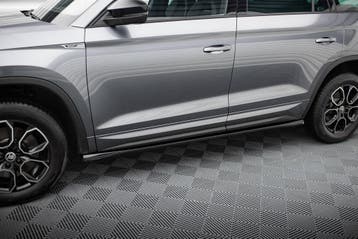 Side Skirts Diffusers Skoda Kodiaq Sportline Mk1 facelift, Verzenden, Nieuw