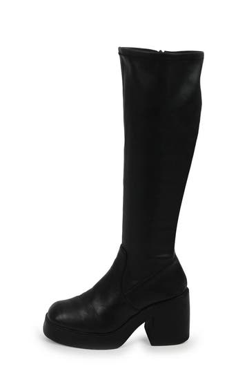 Dolcis Laarzen in maat 37 Zwart, Verzenden, Zwart, Zo goed als nieuw, Hoge laarzen