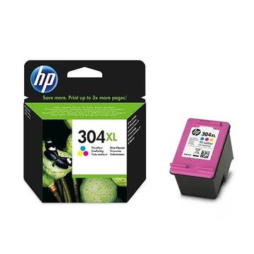 HP 304XL (N9K07AE) inktcartridge kleur hoge capaciteit, Verzenden, Nieuw, HP