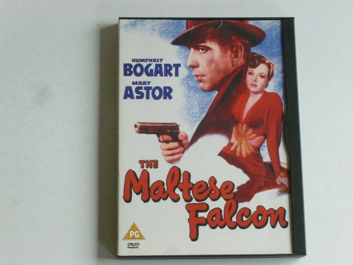 The Maltese Falcon - Humphrey Bogart (DVD), Cd's en Dvd's, Dvd's | Klassiekers, Zo goed als nieuw, Ophalen of Verzenden